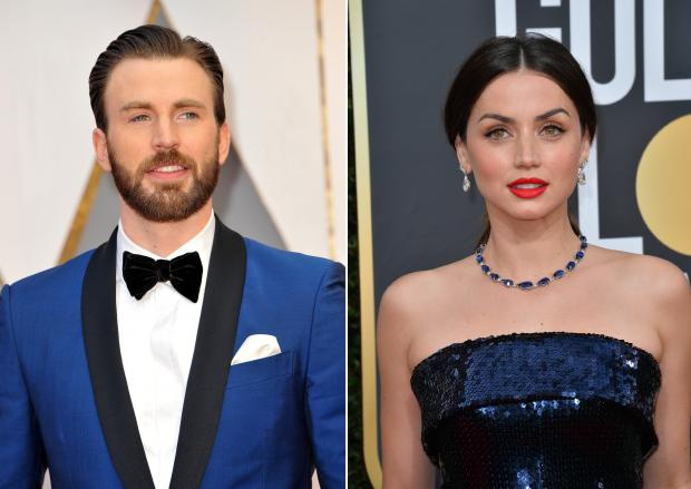 კრის ევანი და ანა დე არმასი ითამაშებენ სათავგადასავლო ფილმში "Ghosted"